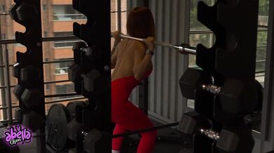 Cheating Wife Gushes on Gym Trainer Big Dick Cowgirl Cum Swallow
