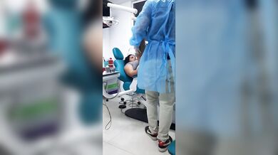 Young Big Ass Latina Seduces Dentist Mamada Rides Creampie Chaos