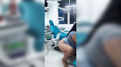 Young Big Ass Latina Seduces Dentist Mamada Rides Creampie Chaos