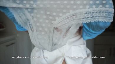 Busty Asian Nurse Kaedia's Panty Tease Cum Destruction