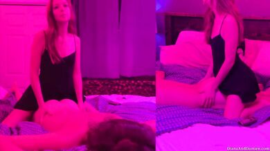 Cutest Petite Babe Pegs Damien Soft Gushing Cum Moans Destroyed
