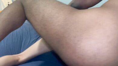 Petite Asian Teen Destroyed by First Massive BBC Creampie Backshots