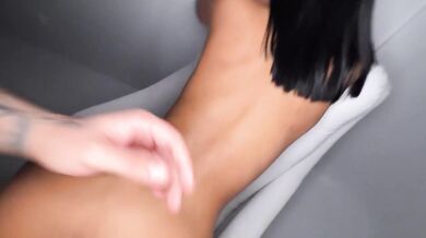 Petite Colombian Teen Liz Mendez Choked Gushing on Huge Dick POV
