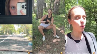 Anita Rover French Slut Choked Gushing Cum Forest Destroyed