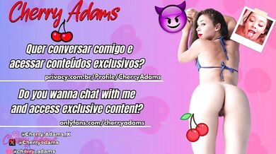 Cherry Adams Big Ass Squirts Gushing Cum All Over Dick Destroyed