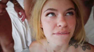 Rossavaxx Russian Blonde Destroyed in Anal Gangbang DP Gush