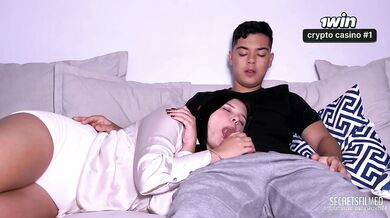 18YO Latina Big Ass Cowgirl Gushes Loud Mid Movie Destroy