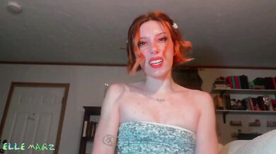 Tiny Elles Oil Massage Ruins Womb with Gushing Breed Creampie