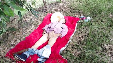 Old Farmer Destroys Busty 18yo Latina Stepdaughter Gushing Creampie Field