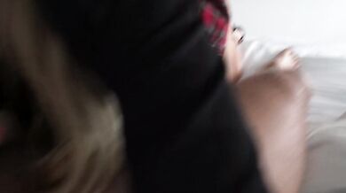Bimbo Schoolgirl Huge Ass Tits Choked Creampied by Teacher Cock