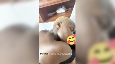 Ebony BBW Squirts Gushing Choked Anal Destroyed Screaming