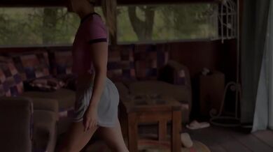 Cutest Blonde Bestie Dumps BF Bounces Big Dick Gushing