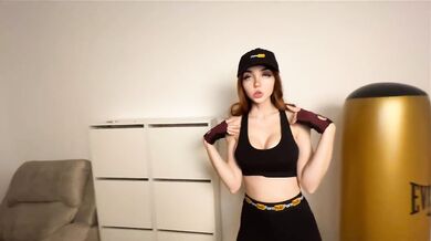 Busty Trainer Sweaty Gym Pound Titfucked Choked Cum Destroyed
