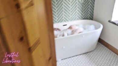 Stepmom Catches Peeker Sucks Gushing Cum Mouth Load