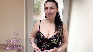 Cheating British MILF Wife Gushes Piss Drains Bestie Cock Raw
