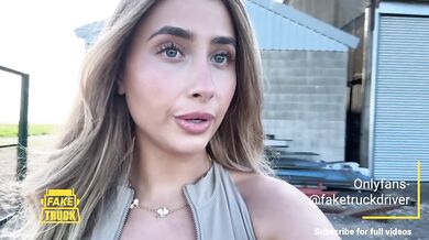 Lily Phillips Gushed Choked Destroyed by Fake Truck Cock