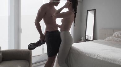 Hot Latina Gym Babe Pussy Destroyed Fucked Hard Post Workout
