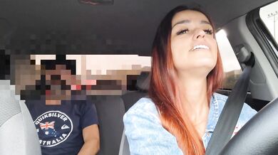 Uber Driver Catches Jerking Passenger Hard Fucks Creampie Chaos