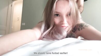 Roommate Caught Me Naked Fucked Rough Cum Gushing Face Destroyed Big Tits Blonde