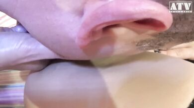 Cheating Blonde MILF Monica Pussy Wrecked Huge Cum Face Flood