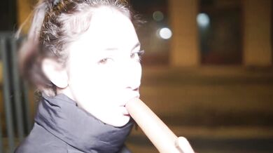 Tiny Italian Eva Picked Up Begs Daddy Cum Inside Pussy Creampie Gush