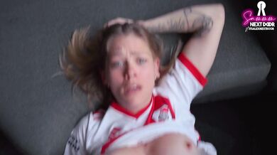 River Plate Loss Fury Pounds Petite Pussy Gushing Cumshot SammmNextDoor