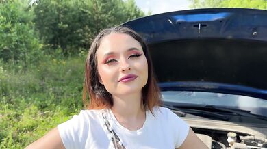 Flexy Lover Fixes Dick Not Car Deepthroat Public Oops Gush