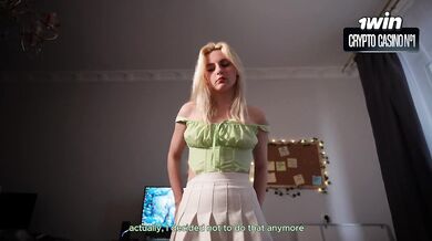 Blonde Teen Fucks Friend Hush Cheating Loud Gushing Orgasms