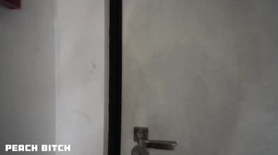 Dumb Blonde Peach Bitch Pays Rent with Big Ass Anal Destruction
