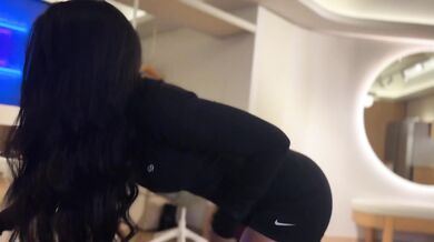 Gym Latina Begs Quick Fuck Big Ass Destroyed Cum Tits Blast