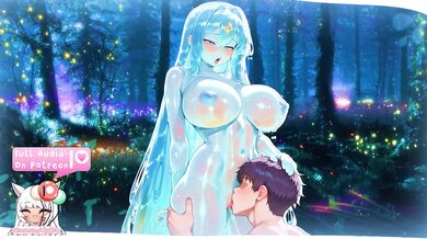 Shy Honey Slime Girl Aphrodisiac Urethral Fuck Overwhelms Gushing Cock Destroyed