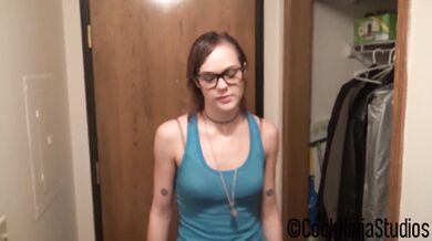 Starved Step Sis Rebecca Deepthroats Bro Cock ONE MORE Gushing Wreck