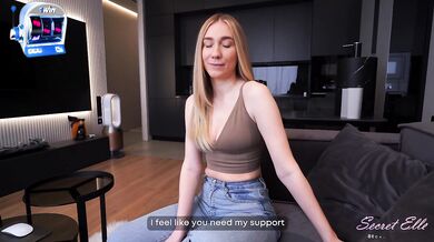Stepsis Chats Hubby On Phone While I Creampie Destroy Her