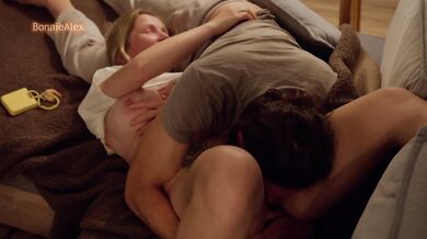 BonnieAlex Big Tits MILF Cowgirl Ride Gushes Emotional Cum