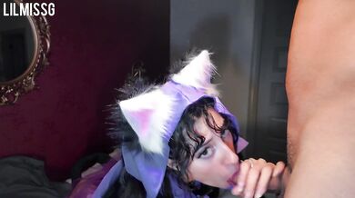 Rin Cosplay Pussy Destroyed Brown Cock Deep Choke Gushing Facial