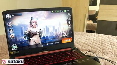 Nutaku Redhead Cosplay Ahegao Chokes Gushing Cum Destroyed