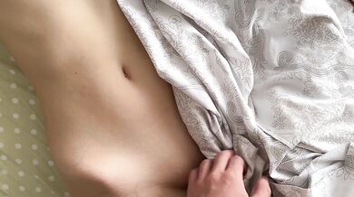 Stepsi rides dick bare in our bed POV creampie ride