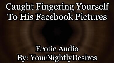 Helping finger fuck your perverted pussy caught dirty talking loud moaning
