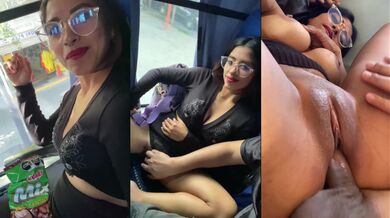 On this Journey to Chingasos there were gordibuena morrita squirt creampie public bus semen