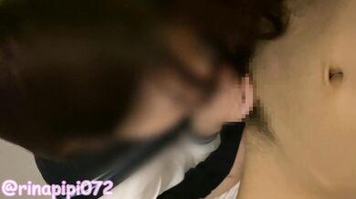 Cute Japanese schoolgirl in school uniform no hands thick blowjob too good to be true