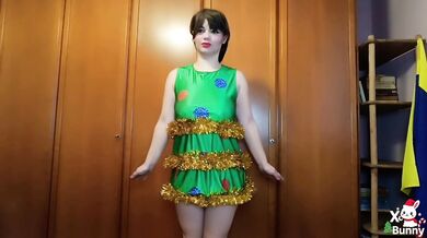 Santa's stinky surprise lingerie latinas blow your mind POV