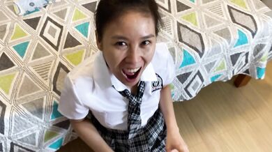Her slutty stepmom deep throat me after japanese milf anal