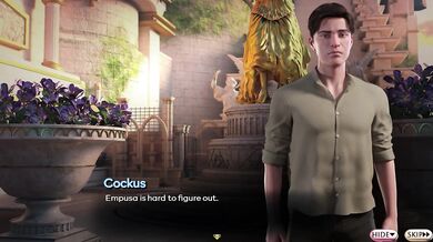Symphony of the Serpent lovers embrace Big Tits cartoon creampie
