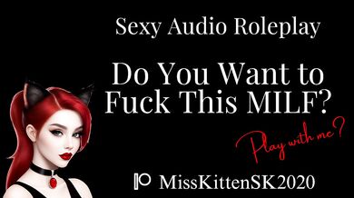 British MILF audio roleplay demands you fuck her raw now