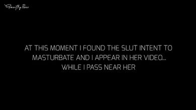 Slut on the sand gets a wild beach handjob as she can't resist the big dick