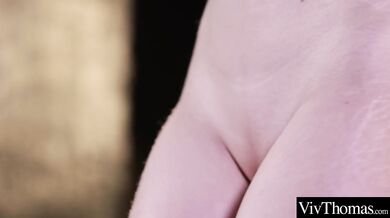 Back room girls lick pussy till lips glisten and bald skin gleams