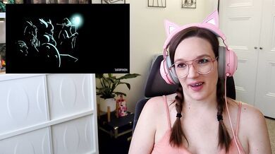 MILF with Bad Dragon toys playing catfish gamer reacts alone