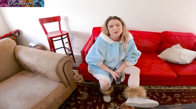 My stepmom's big tits made me fill her creamy living room missionary