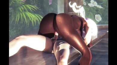 Natasha's big ass takes the big cock