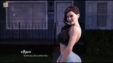 Fresh women 9 thick brunette trashes her big tits and juicy butt in amateur visual novel